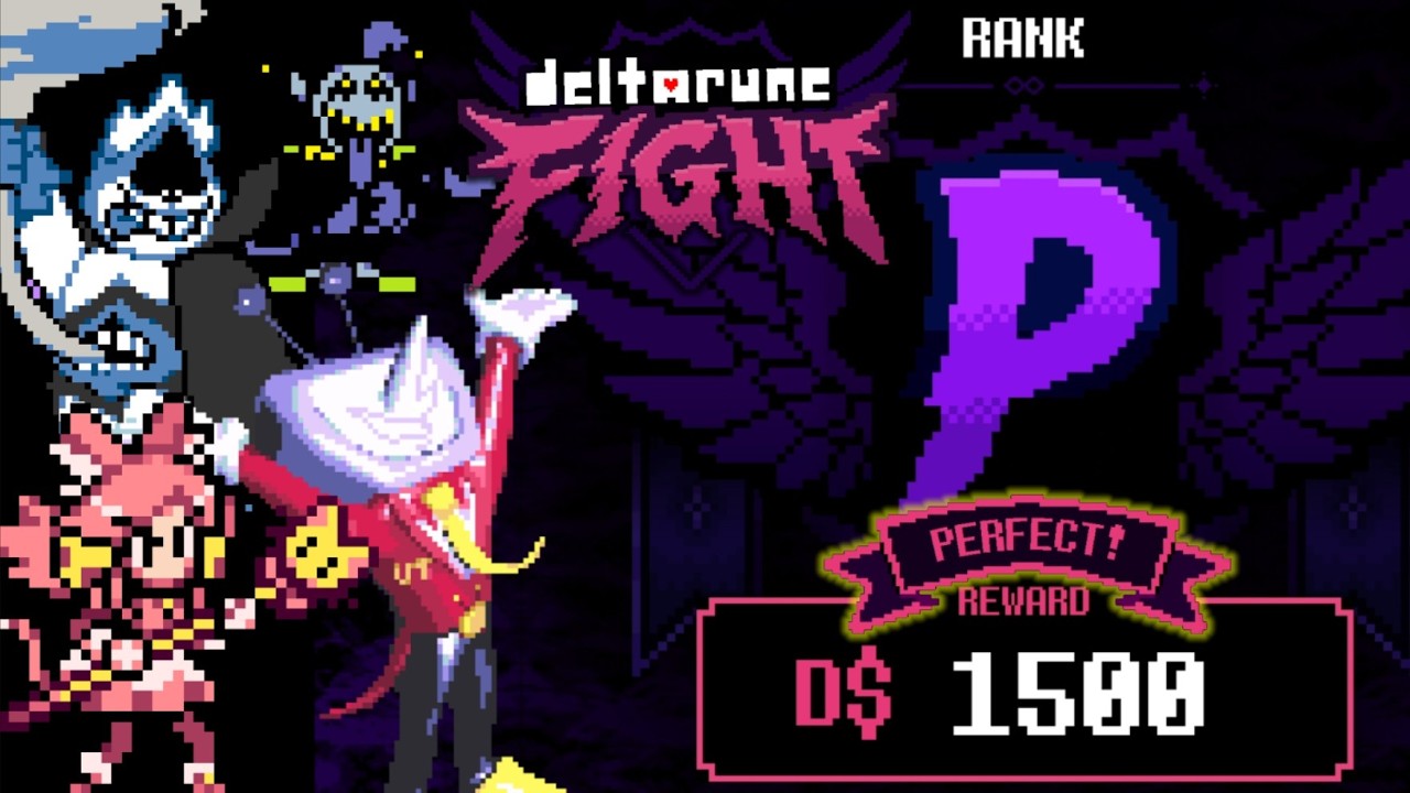 Deltarune Boss Fights But You Get RANKED（DELTARUNE Fight）— CharmyGamer